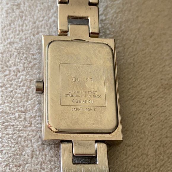 GUESS Silvertone Watch - Picture 4 of 5